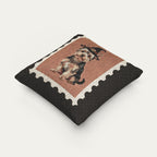 Yorkshire terrier  Halloween Woven Pillow
