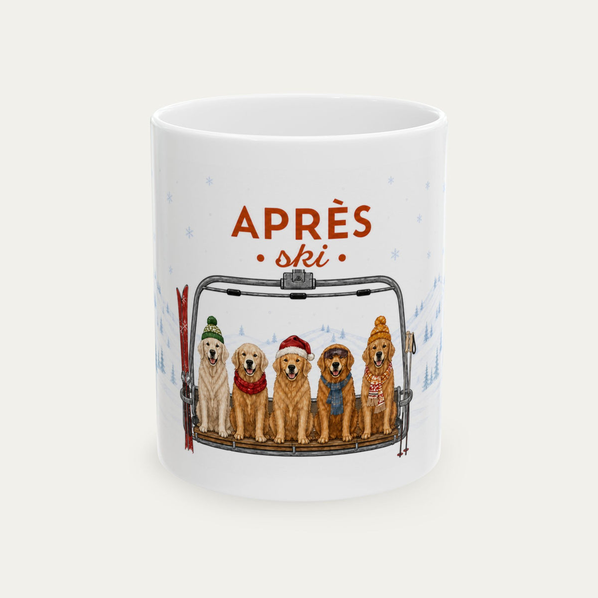 Golden retriever Aprés Ski Mug