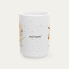 Custom Labrador Cream Halloween mug