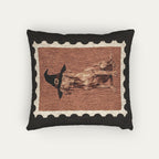 Vizsla Halloween Woven Pillow