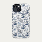 Sloughi Blue Toile Phone case