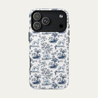 Sloughi Blue Toile Phone case
