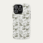 Alaskan Malamute Sage Green Toile phone Case