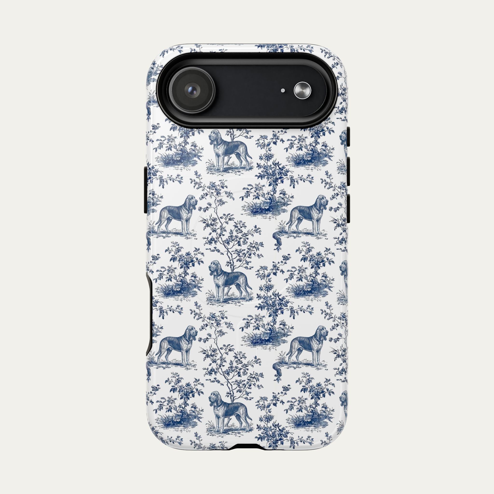 Bloodhound Blue Toile Phone case