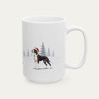 Custom Great Dane Mantle  Christmas Santa Hat Mug