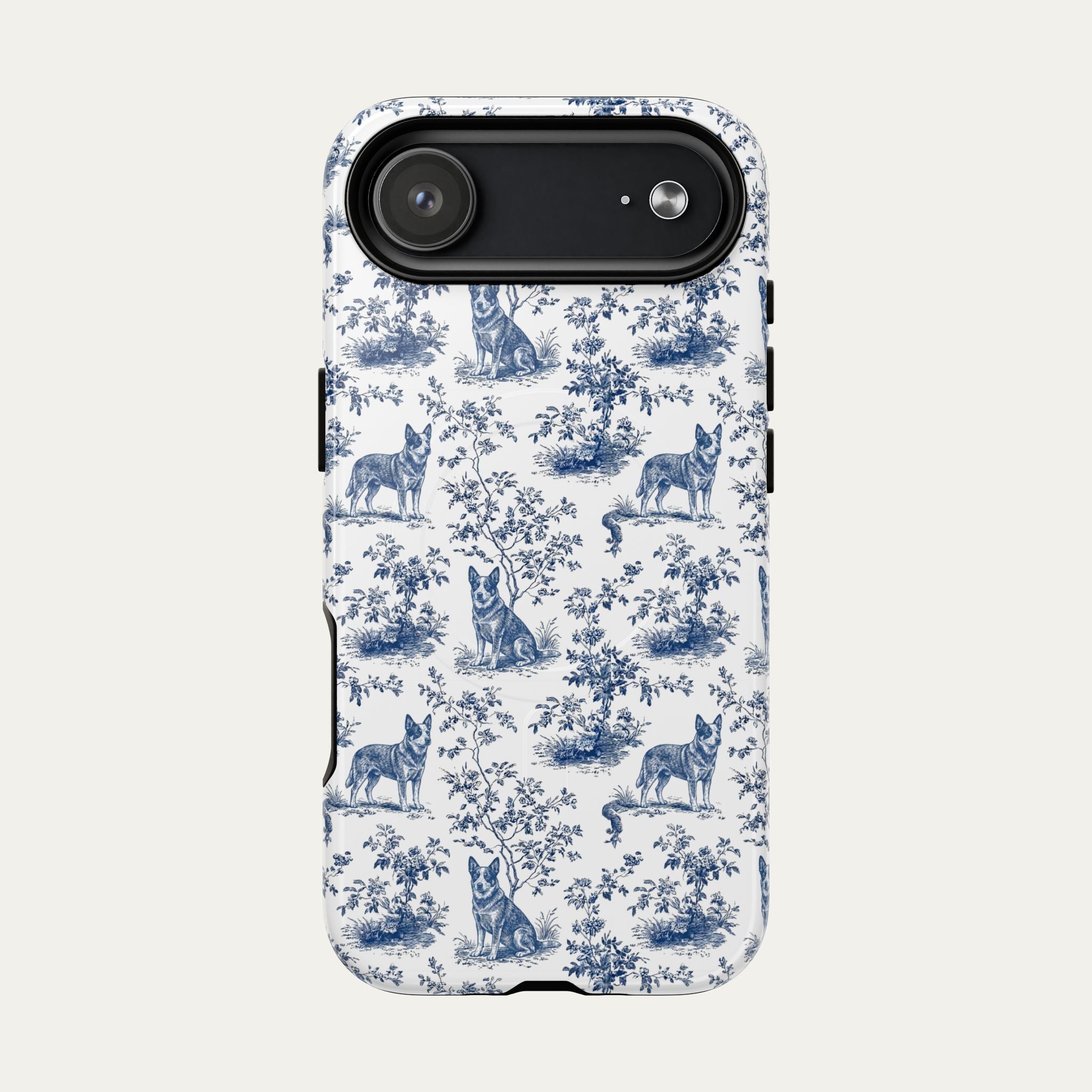 Australian Cattle Dog Blue Toile Phone case