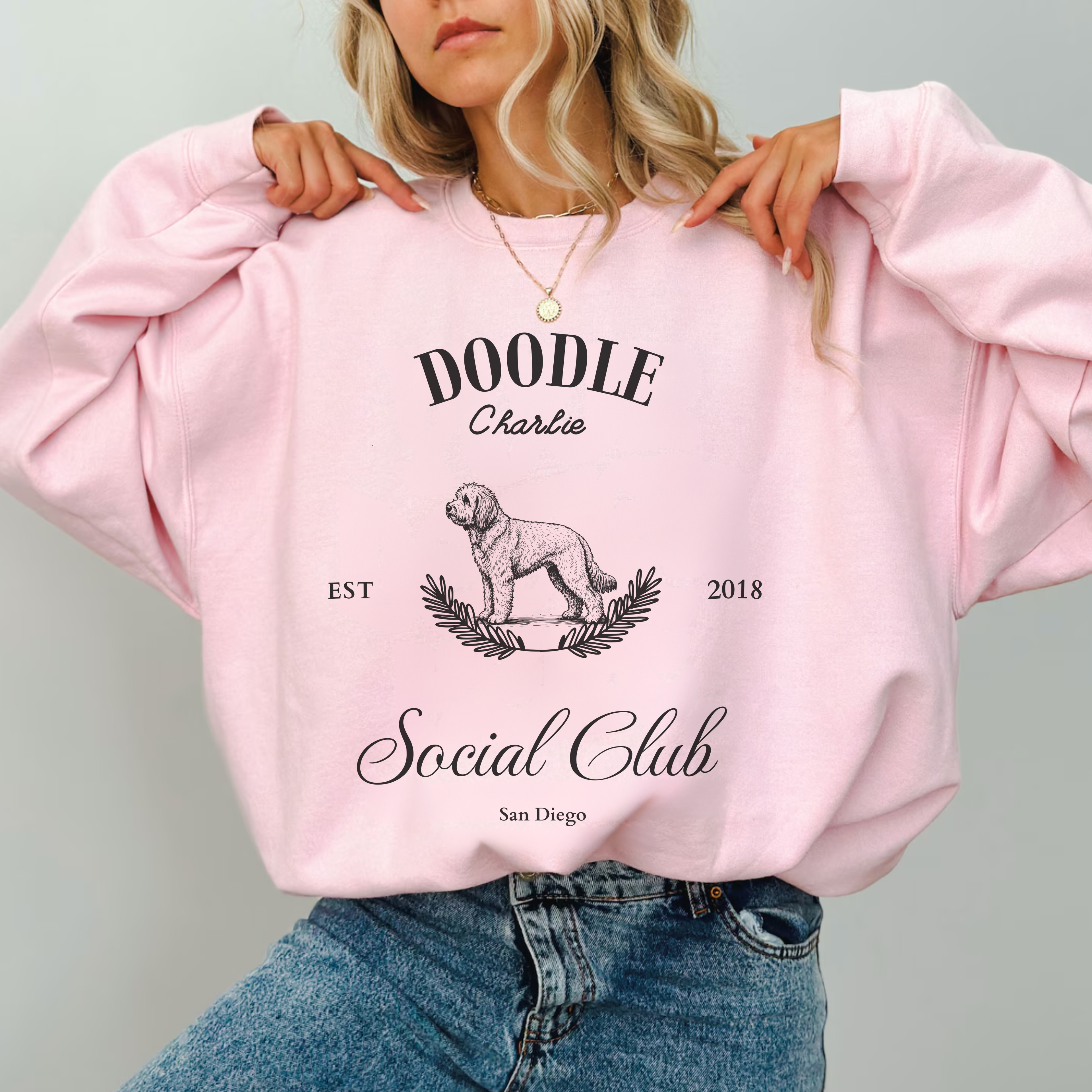 Custom Pet Social Club Sweatshirt