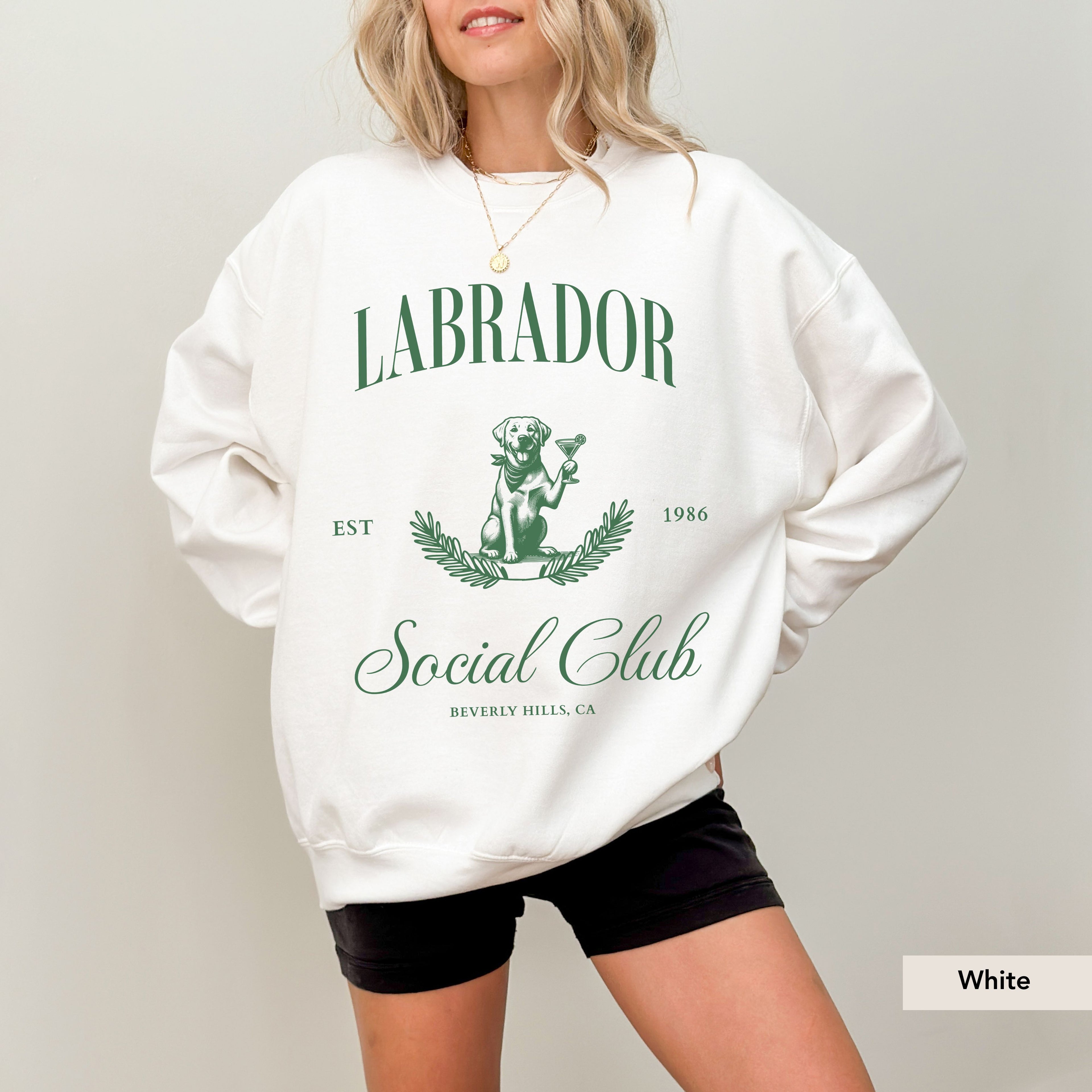 Labrador Retriever Social Club Sweatshirt
