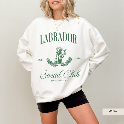 Labrador Retriever Social Club Sweatshirt