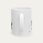 Custom Goldendoodle  Black Christmas Santa Hat Mug