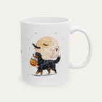Custom Bernese Mountain Halloween mug