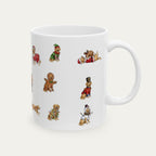 Golden Retriever Christmas Mug