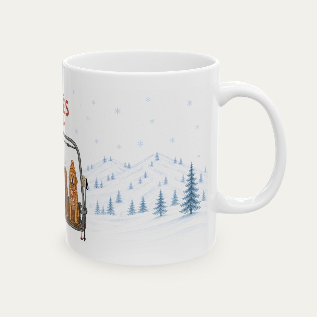 Golden retriever Aprés Ski Mug