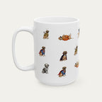 Great Dane Fawn Halloween mug