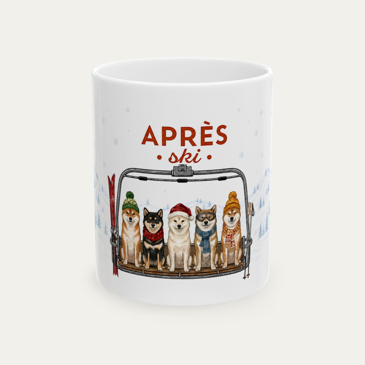 Shiba inu  Aprés Ski Mug
