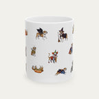 English Bulldog Halloween mug