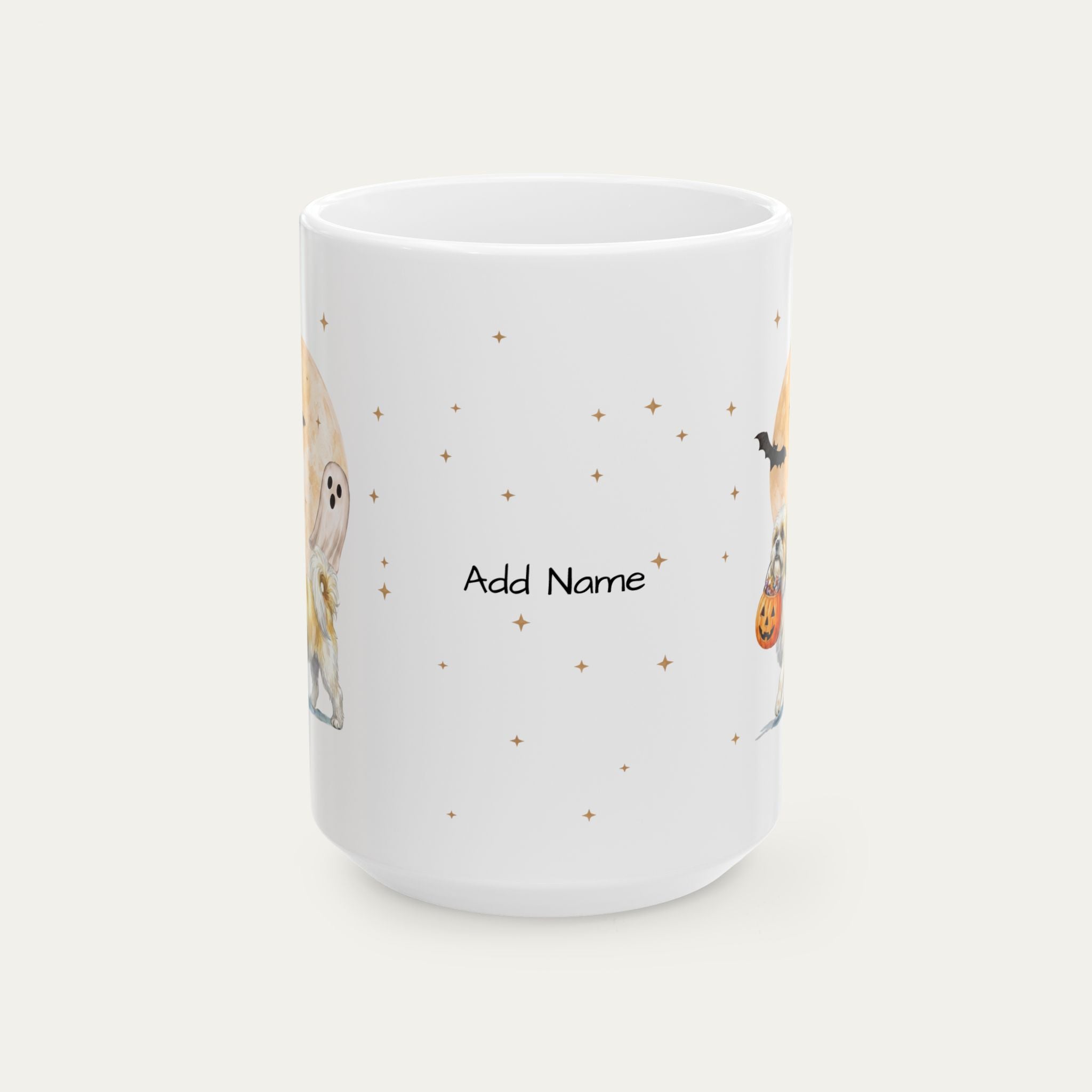 Custom Shih Tzu Halloween mug