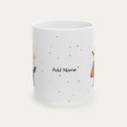 Custom Cavalier Spaniel Black and Tan Halloween mug
