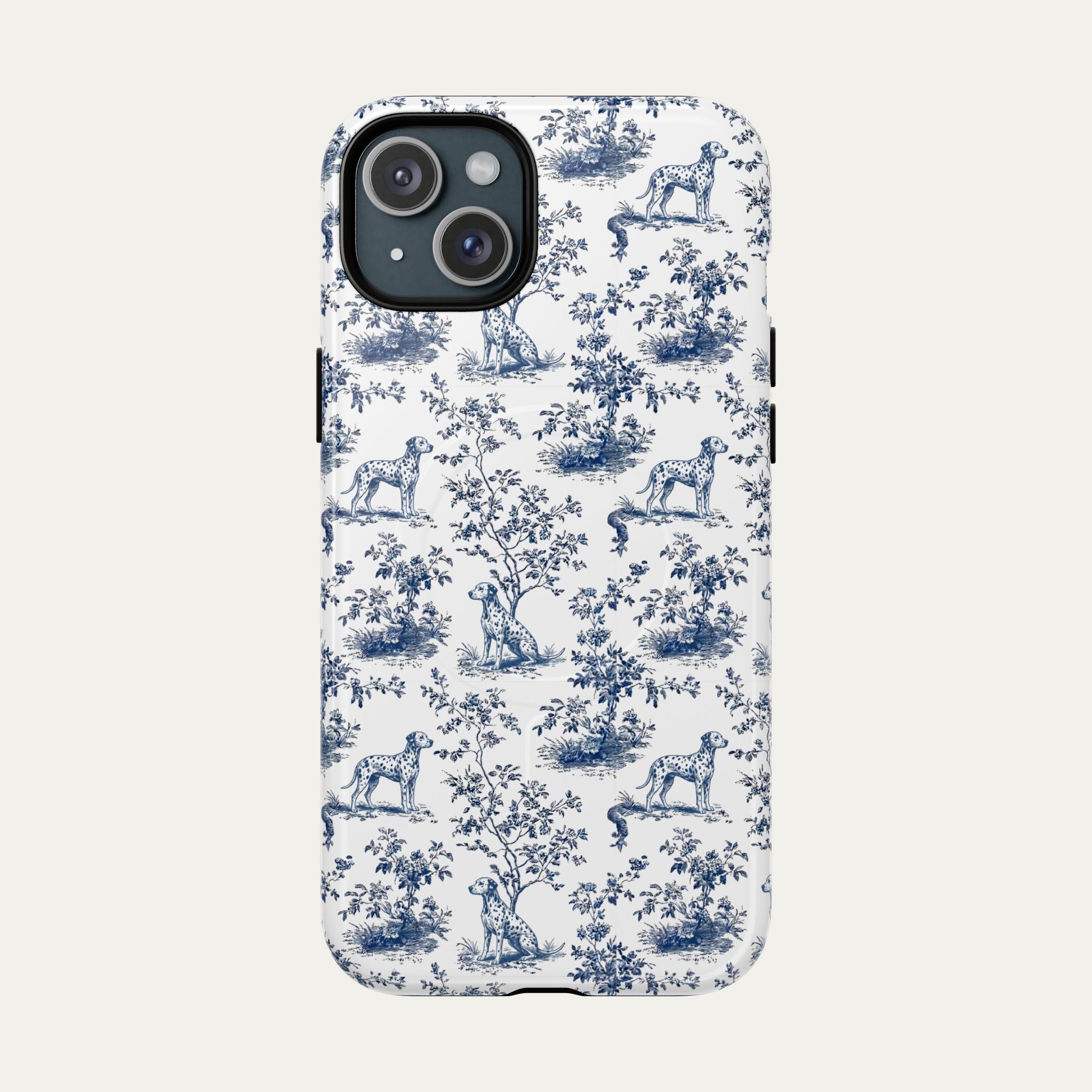 Dalmatian Blue Toile Phone case