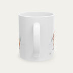 Custom English Bulldog Red and White Christmas Santa Hat Mug