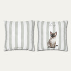 Sage Stripes - Half Body