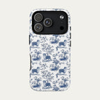 Australian Shepherd Blue Toile Phone case