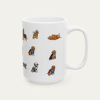 Cocker Spaniel Halloween mug