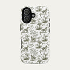 Irish Setter Sage Green Toile phone Case