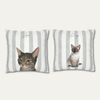 Custom Watercolor Pillow