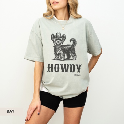Howdy Yorkie  Shirt