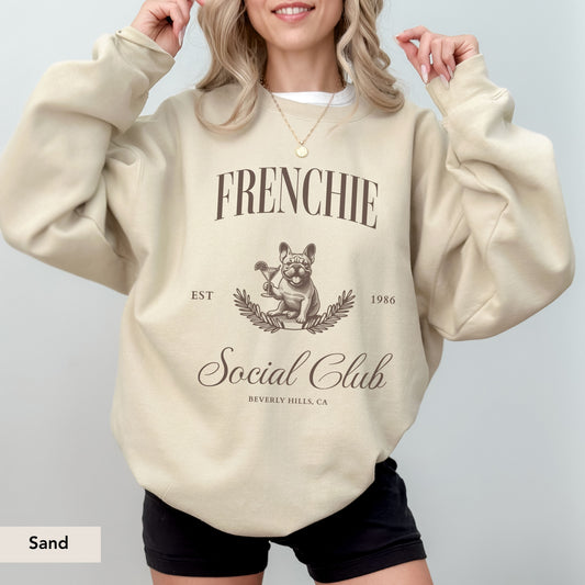 French Bulldog Social Club Sweatshirt