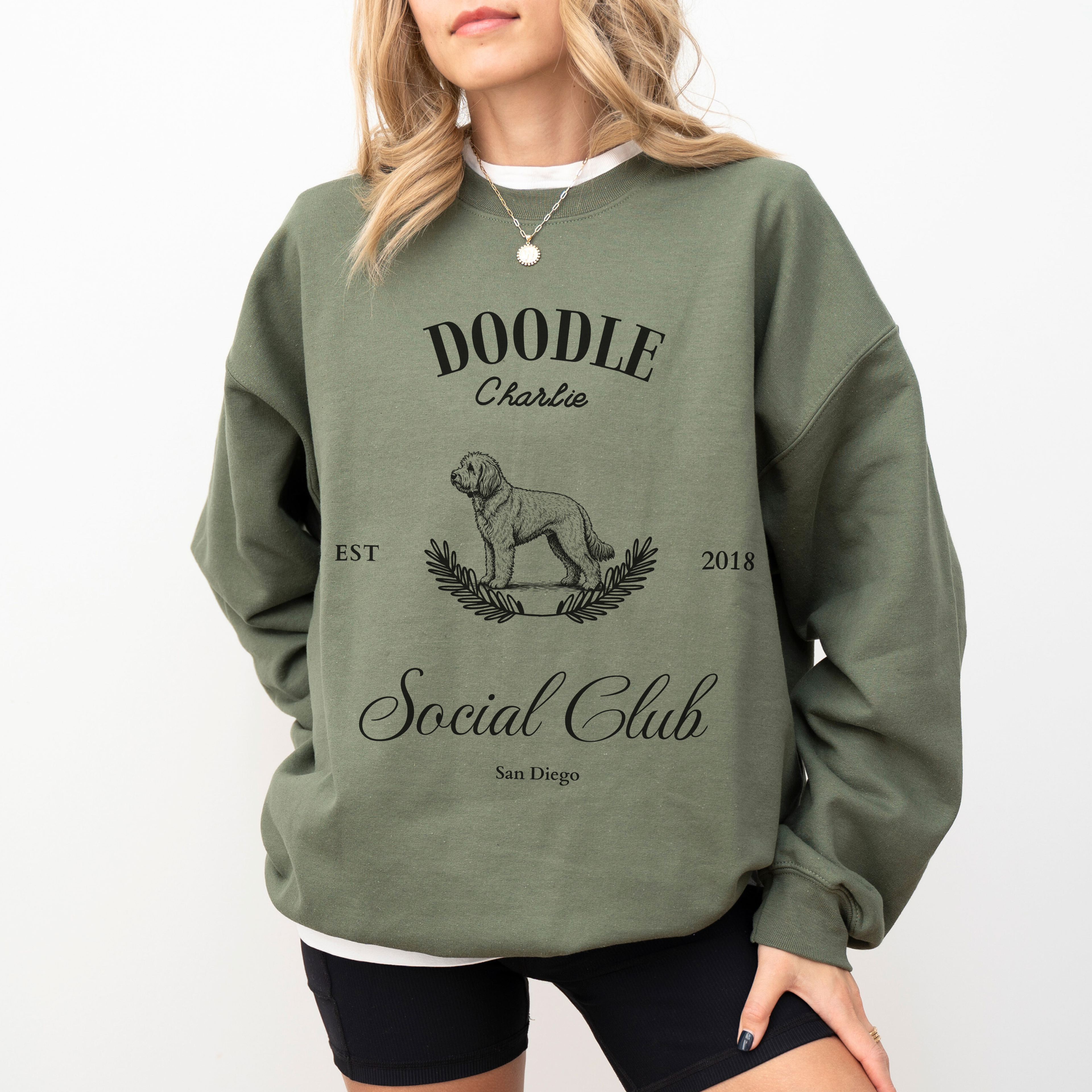 Custom Pet Social Club Sweatshirt