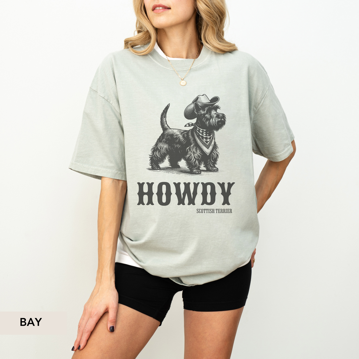 Howdy Scottish Terrier Shirt