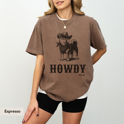 Howdy Shiba Inu Shirt