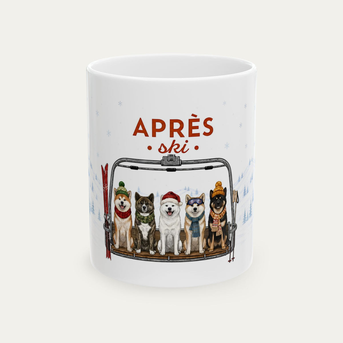 Akita  Aprés Ski Mug
