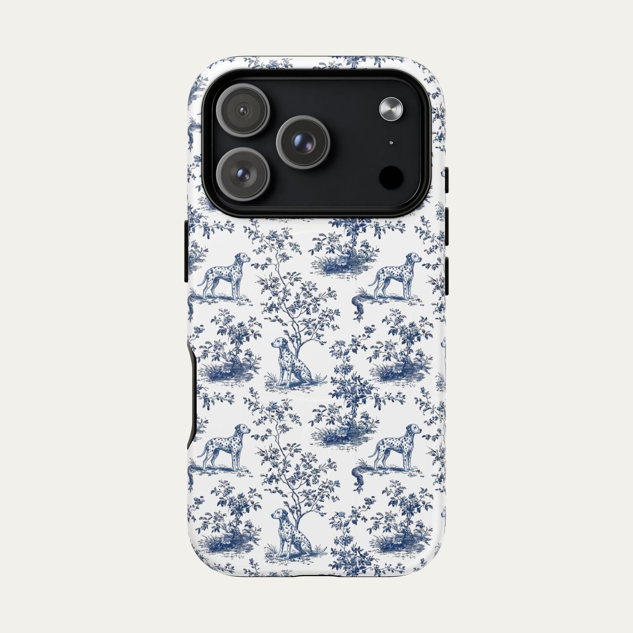 Dalmatian Blue Toile Phone case
