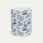 Goldendoodle Blue Toile Mug