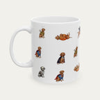 Vizsla Halloween mug