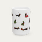 Rottweiler Christmas Mug