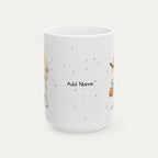 Custom Bichon Frise Halloween mug
