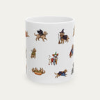 Poodle Halloween mug
