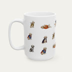 Maltipoo Halloween mug