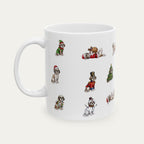 Shih Tzu Christmas Mug