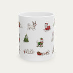 Samoyed Christmas Mug