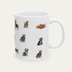 Weimaraner Halloween mug