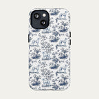 Sloughi Blue Toile Phone case