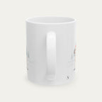 Custom Boxer  White  Christmas Santa Hat Mug