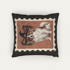 Papilion  Halloween Woven Pillow