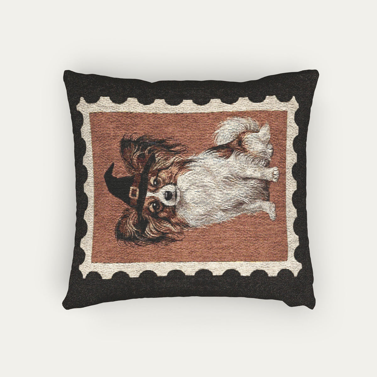 Papilion  Halloween Woven Pillow