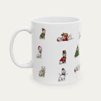 Westie Christmas Mug